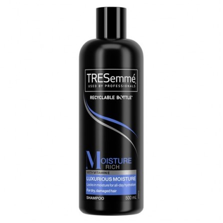 TRESemme Moisture Rich Luxurious Moisture Shampoo Хидратиращ шампоан за суха коса и увредена коса 500ml
